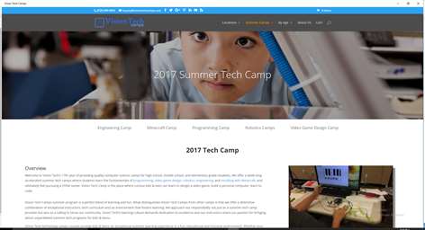 Vision Tech Camps Screenshots 1