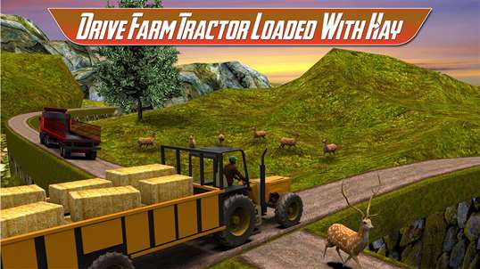 Farm Tractor Simulator - Heavy Cargo Truck Driving screenshot 4
