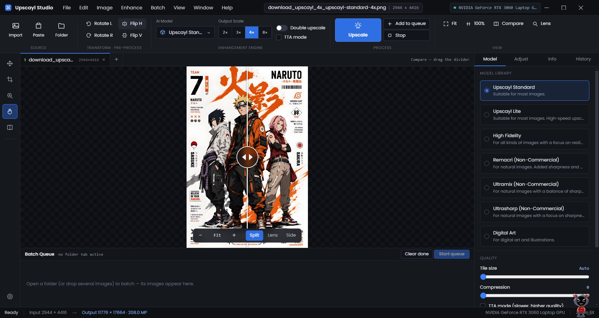 Upscayl Studio screenshot