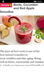 Natural Juices for Wrinkle Free Skin screenshot 4