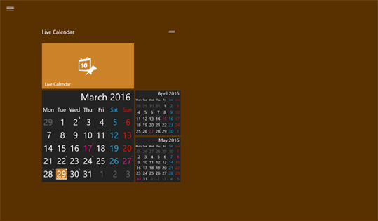 Live Calendar screenshot 5
