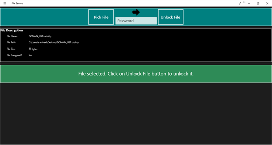 File Secure screenshot 4