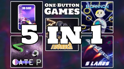 One Button Games 5-in-1