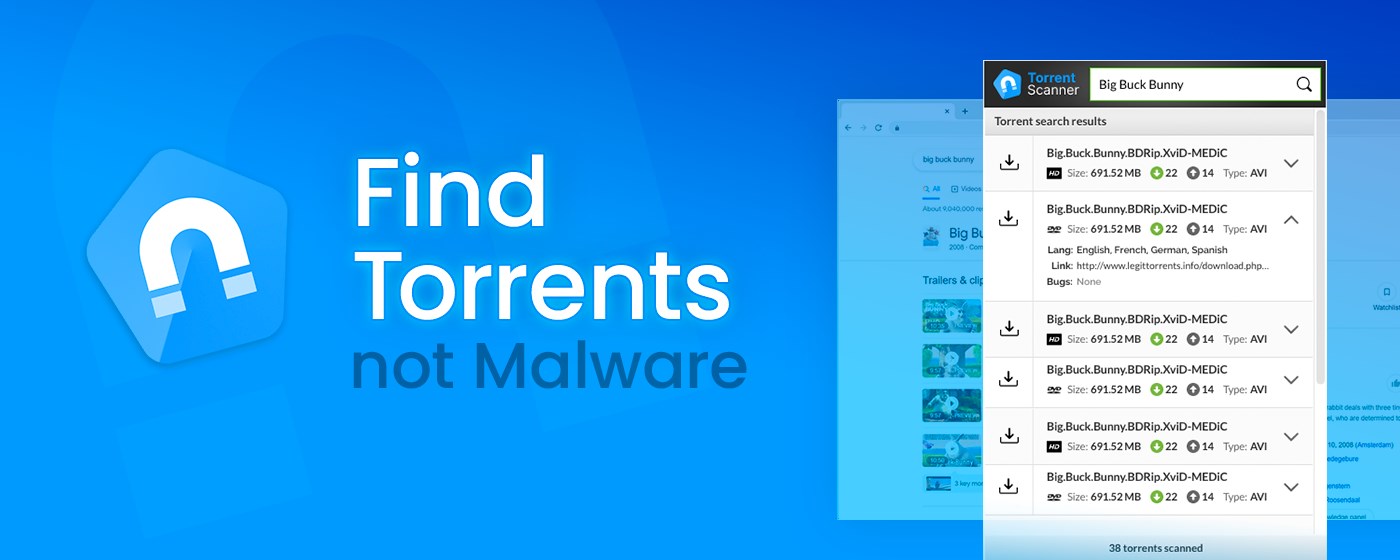 Torrent Scanner marquee promo image