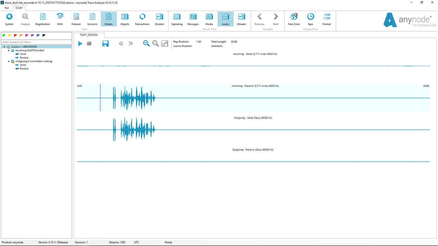 #3. anynode Trace Analyzer (Windows) 由: TE-SYSTEMS GmbH
