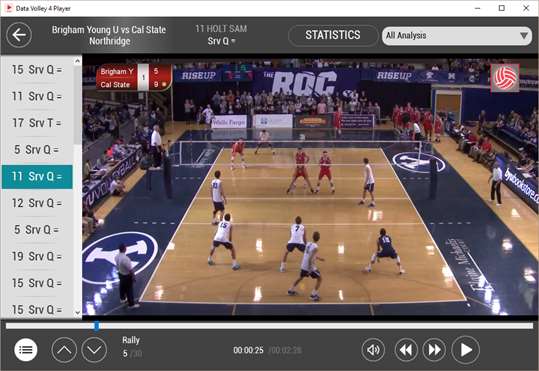 Data Volley 4 Player screenshot 1