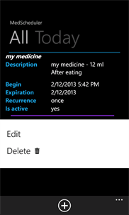 MedScheduler screenshot 2