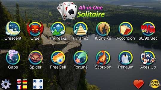 All-in-One Solitaire screenshot 1
