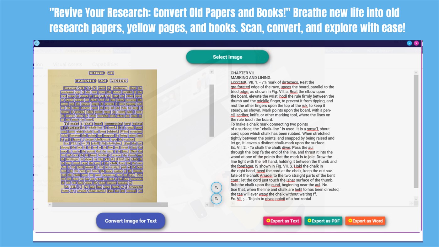 #8. AI Text Scanner : Images To Text Converter (Windows) By: finetuneapps