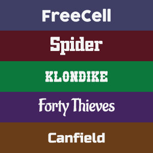 5 x Solitaire Collection