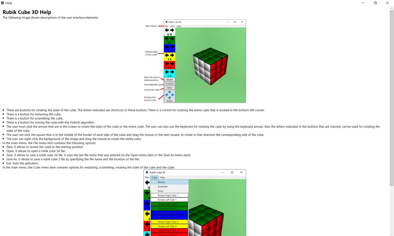 #4. Rubik Cube 3D (Windows) 由: PROGRAMATIC S.R.L.