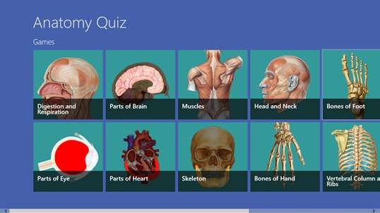 Anatomy Quiz screenshot 1