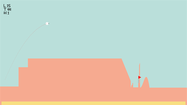 Possibly Endless Golf screenshot 1
