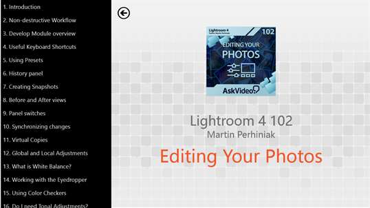 Editing Your Photos Course for Lightroom screenshot 2