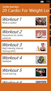 20 Cardio Exercises For Weight Loss screenshot 3