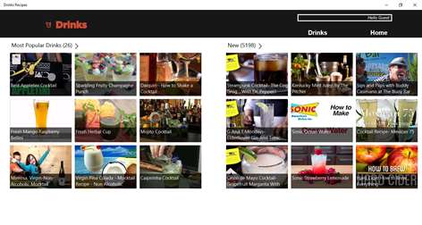 Drinks Recipes Screenshots 1