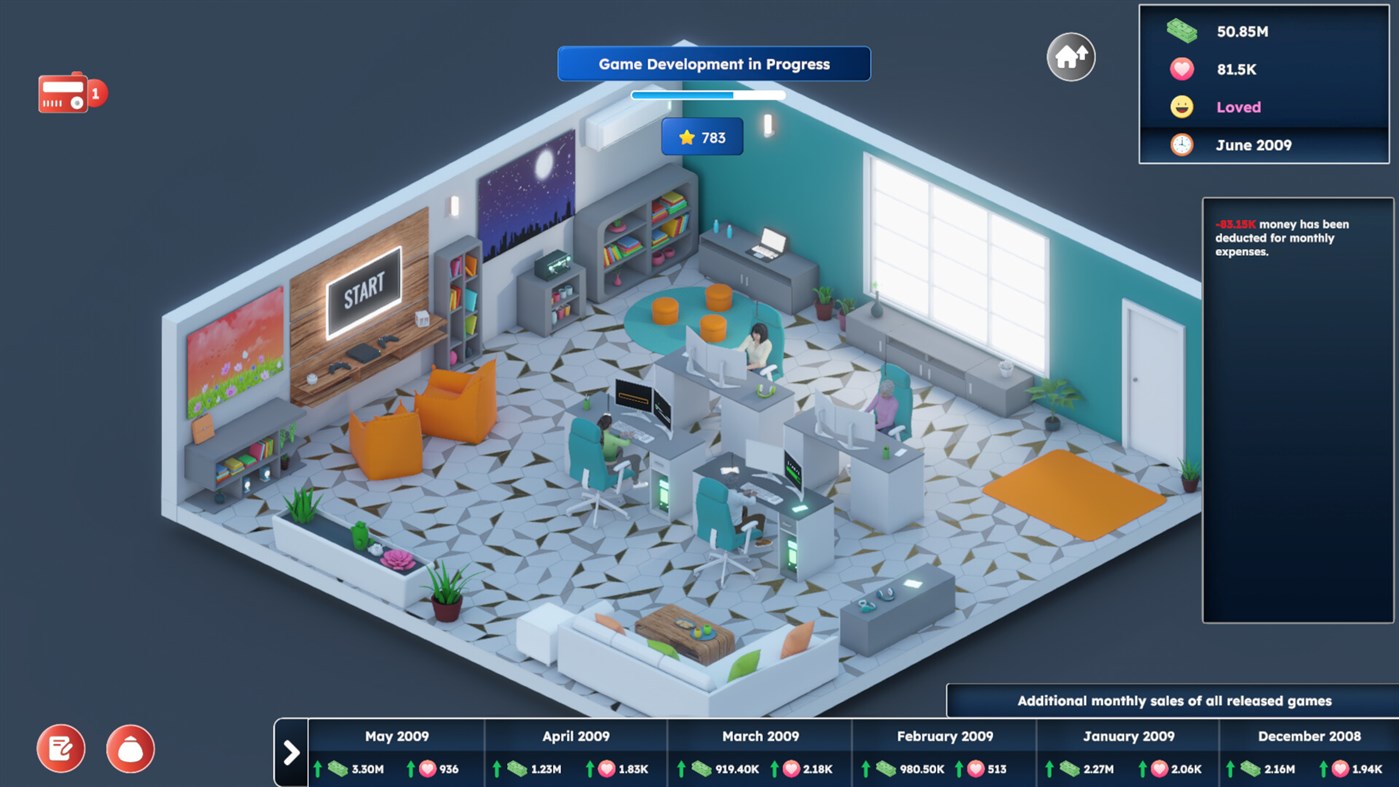 #1. Game Builder Tycoon (Xbox) Ved: PlayWay S.A.