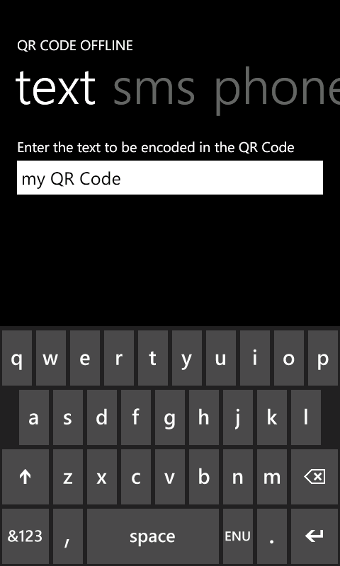 QR Code Offline