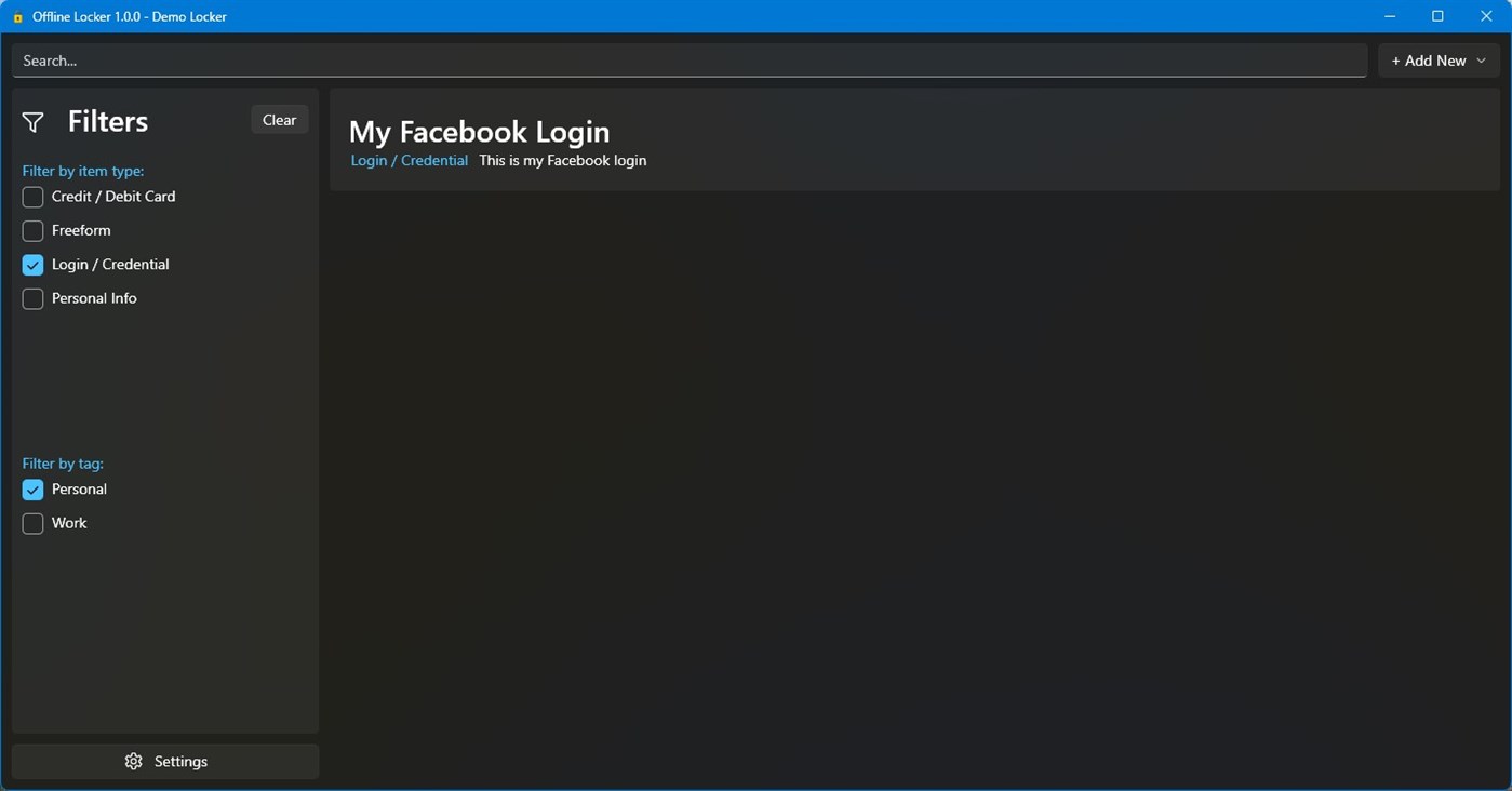#4. OfflineLocker (Windows) 由: GlutenFreeCode