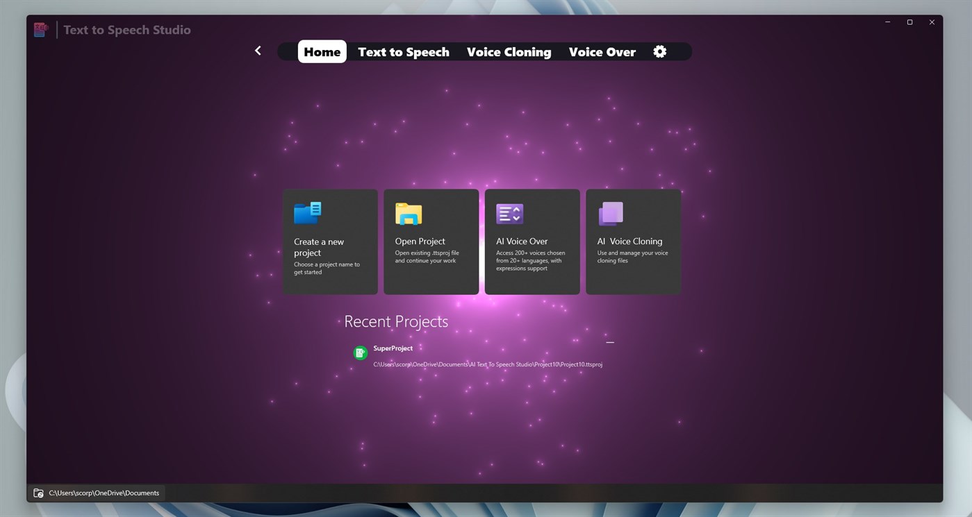 #5. AI Text to Speech Studio (Windows) By: parmata
