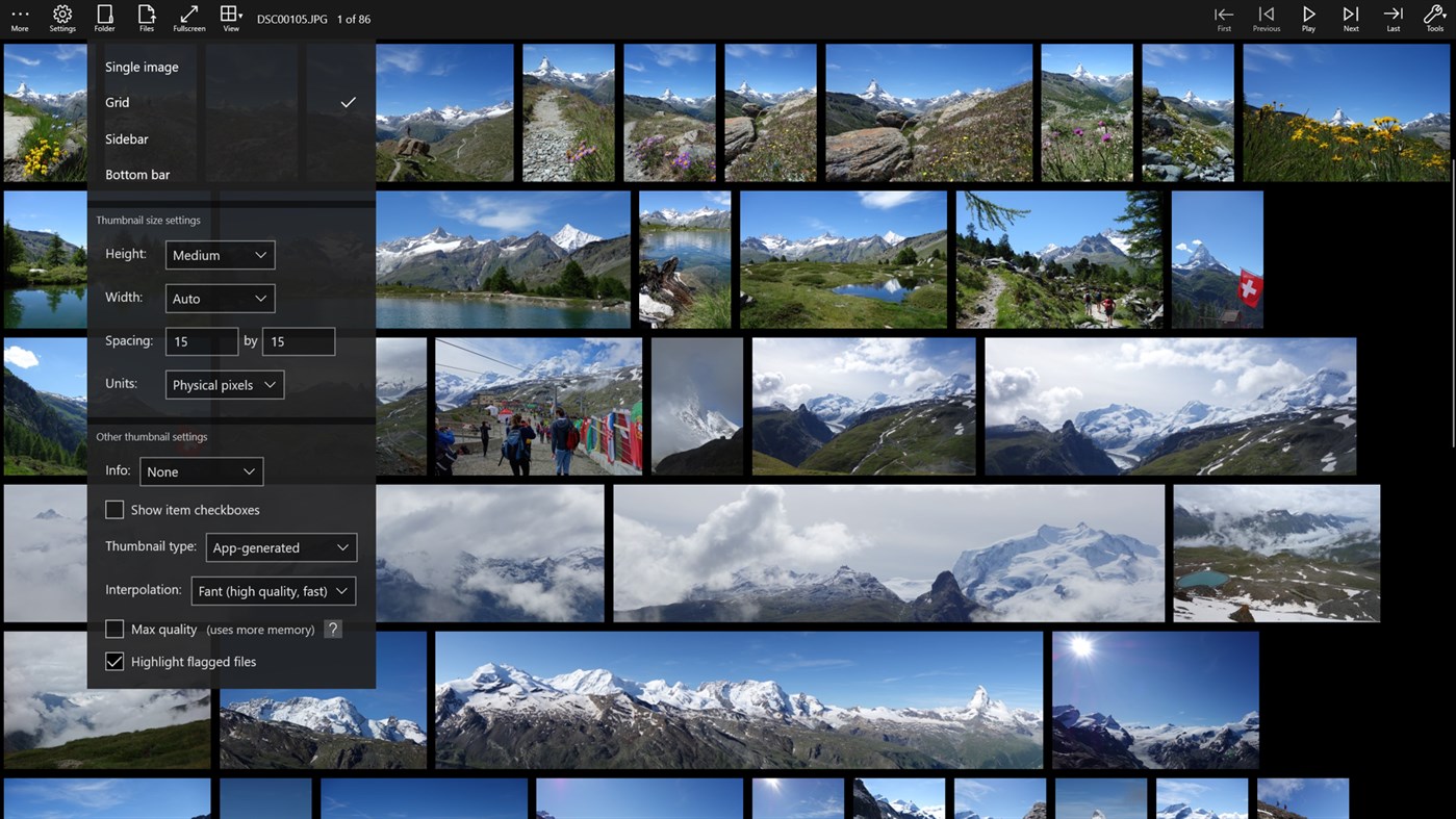 #4. Pictureflect Photo Viewer (Windows) Von: Pictureflect