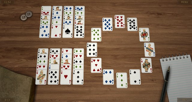 Solitaire 3D screenshot 2