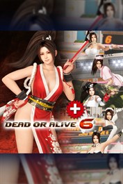 DOA6-Charakter Mai Shiranui + Debüt-Kostüm-Set