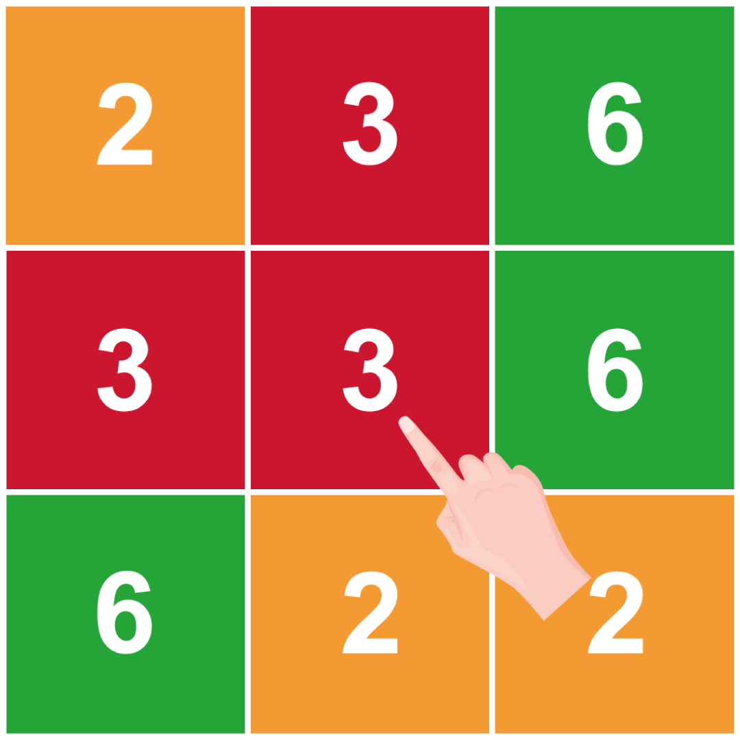 Tap n Merge Numbers: Match-2 Same Game