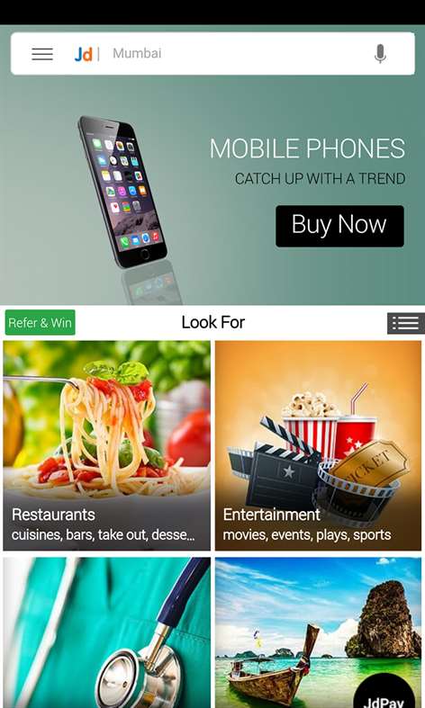 Justdial Lite - Only 320 KB Screenshots 1
