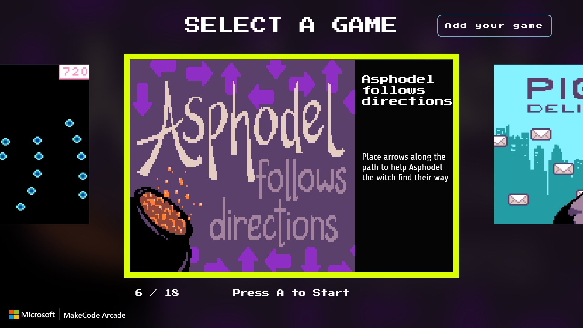 MakeCode Arcade Kiosk screenshot 3
