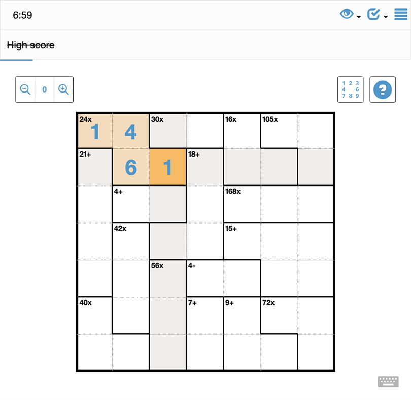 #1. K-doku 7x7 (Windows) 由: Tribune Content Agency