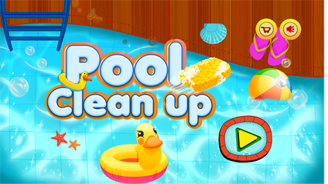 Kids Swimming Pool Repair - Clean Up The Pool For The Big Summer Party Screenshots 1