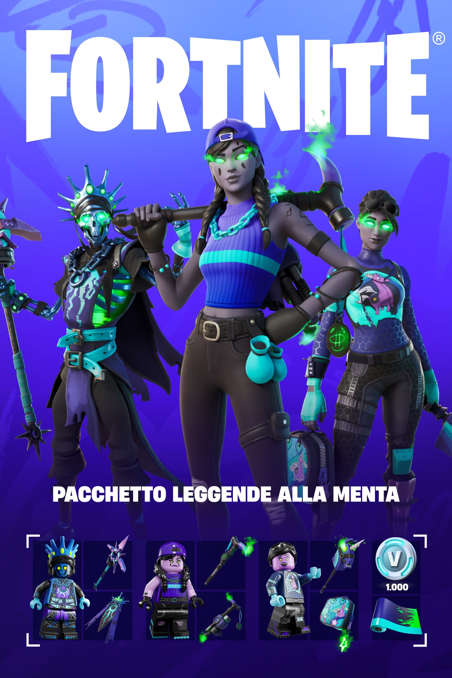 Fortnite - Minty Legends Pack | Xbox | Chiave | Privato