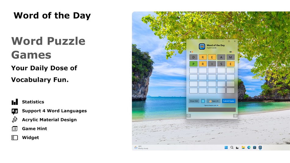 Word of the Day - Word Puzzle Games (Windows) — Price History & Similar ...