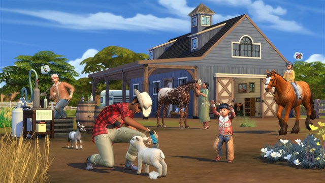 The Sims 4 Horse Ranch Expansion Pack screenshot 1