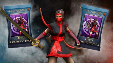 《世紀帝國 III: 決定版》：英雄裝飾品組合包 – 女忍者