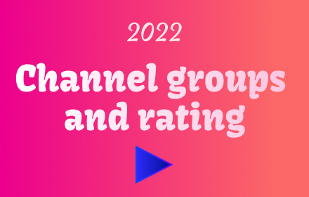 Channel groups and rating for YouTube™ subs small promo image