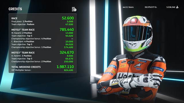 MotoGP22 - VIP Multiplier Pack - Windows Edition screenshot 1