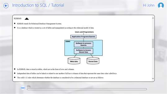 Learn SQL Programming by GoLearningBus screenshot 6
