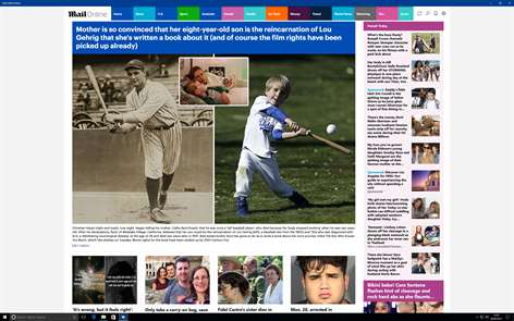 Daily Mail Online Screenshots 1