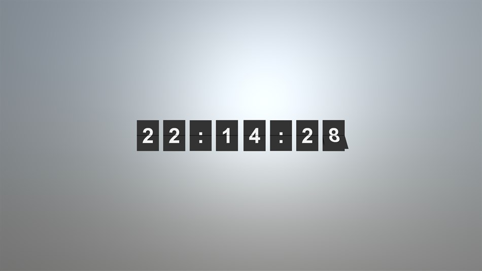 Flip Clock Screensaver (Windows) Podle: y8ngl