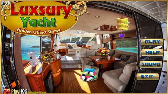 Luxury Yacht - Hidden Object Game screenshot 1