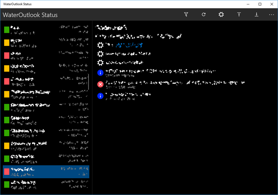 WaterOutlook Status (Windows) 由: WaterOutlook