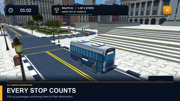 College Bus Simulator — 2