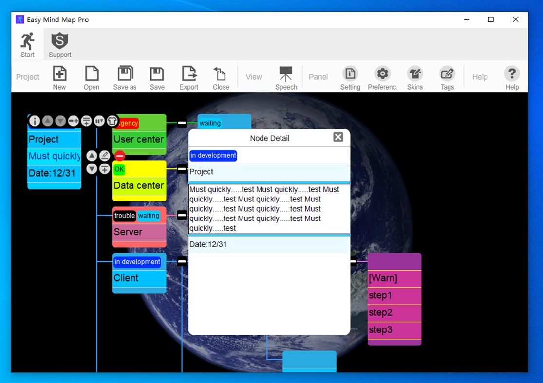 #5. Easy Mind Map Pro (Windows) Göre: ATGOX