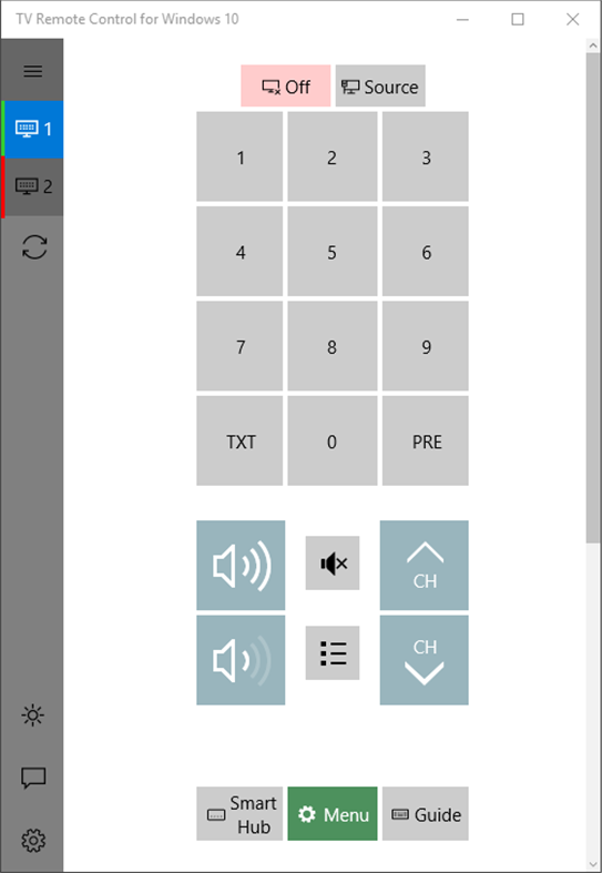 #5. TV Remote Control for Windows 10 (Windows) Von: Flor!an