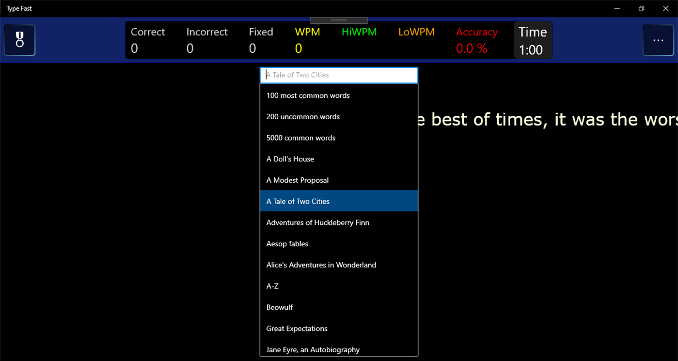 #2. Type Fast (Windows) Door: Mickeh