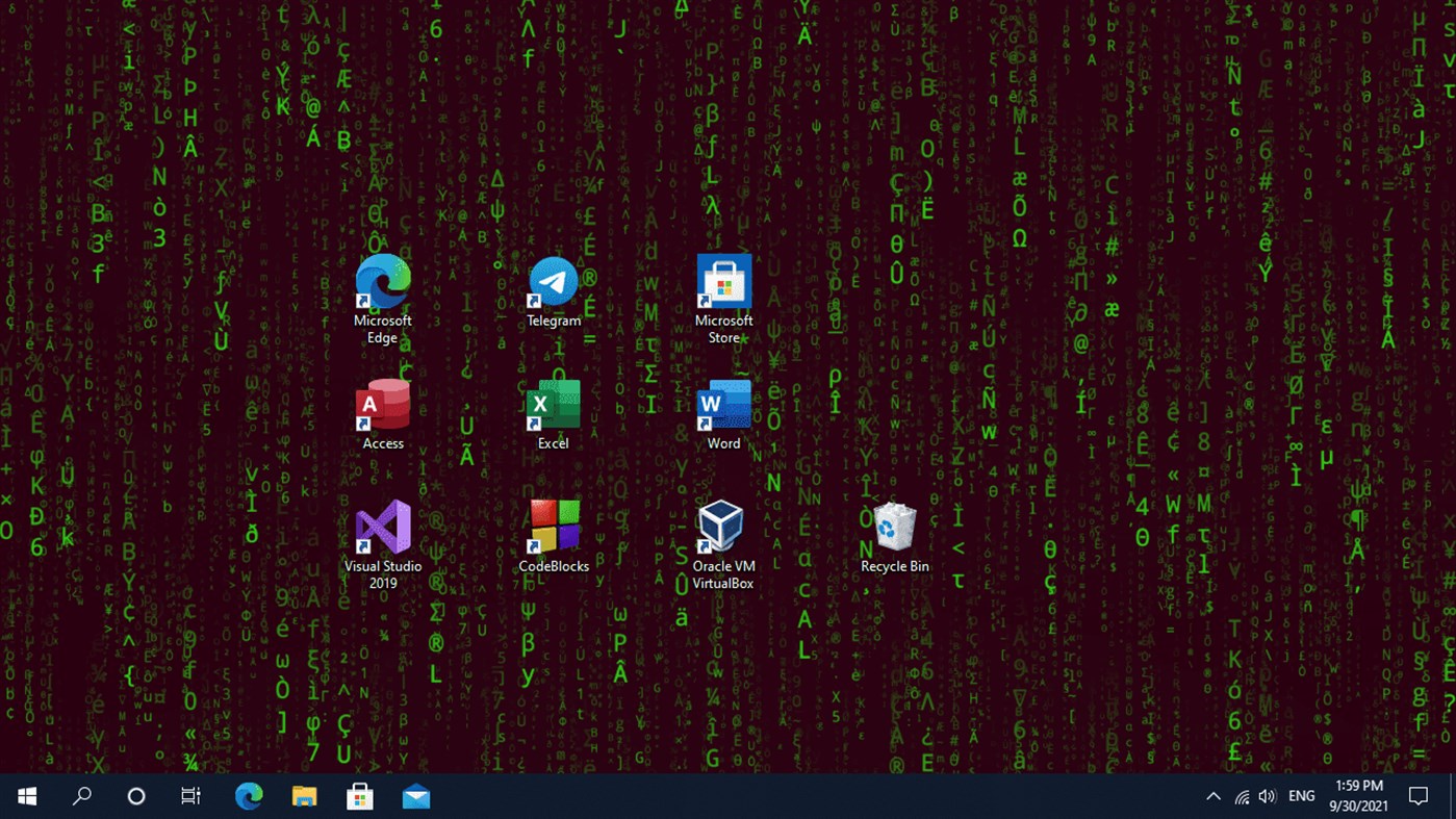 #4. LiveWallpaperMatrix (Windows) 게시자: Valaut