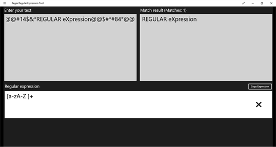 Regex Regular Expression Tool screenshot 1