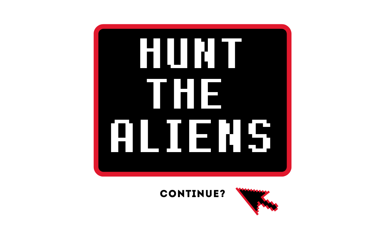 Hunt and Blast The Aliens Space Game
